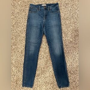 Madewell Dark Blue Skinny Jeans